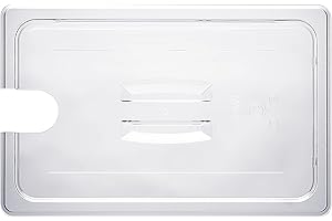 ‎LIPAVI LIPAVI C15L-GO Lid for LIPAVI C15 Sous Vide Container, Crystal Clear Polycarbonate - Tailor-Made to fit: Gourmia GSV130-140-150 / Wancle/Chefman / VAVA/NutriChef Royal&Supreme/KaloriK / Quimat