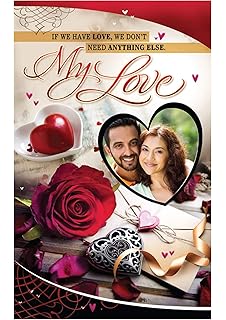 Red Moments Personalized Greeting Card for Love