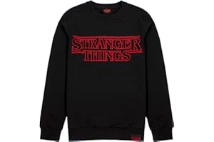 Stranger Things Jumper for Women | Upside Down Logo Sweater Hoodie | Series Gift Merchandise