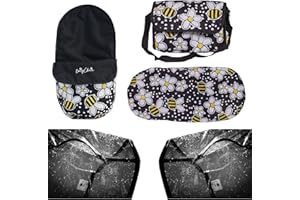 Play Like Mum Daisy Chain Pinnacle Double Dolls Pram Accessory Pack (Bumblebee)