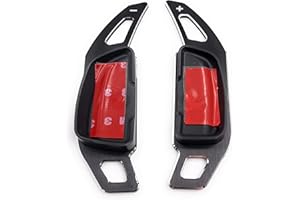 ‎ONWOMANIA Onwomania Schaltwippen Shift Paddle kompatibel mit A B C CLA CLS E G GLA GLC GLK GL ML GLE R S Klasse 2015-2020 Schwarz Aluminium