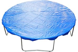 GREEN BAY Greenbay Garden Trampoline Rain Cover Weather Protection Cover For 10 FT Foot Round Trampolines (Blue)