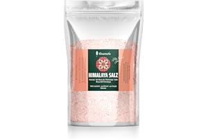 ‎GOURMETIA Gourmetia Himalaya Salz fein 2KG, Rosa Kristallsalz aus Punjab Pakistan, Steinsalz