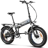 Smartway M1X-R1SC-K bicicletta Bici Bike elettrica Nero Acciaio 50,8 cm  (20\