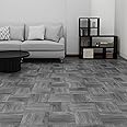 FLOREXP Peel and Stick Wood Planks - 12×12 Inch Self Adhesive Floor Tiles, 40 Packs Peel and Stick Floor Tiles,1.5mm Thick with Wood Effect for Office,RV,Washroom,Bathroom(3.72m²,Grey Wood)
