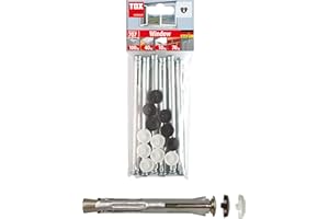 TOX Taco para marcos metálico Window 10 x 182 mm, 6 piezas, 027601171