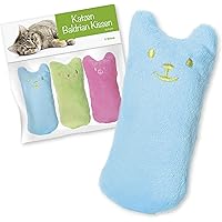 Forck Baldrian Kissen (3 Stück), Knuddelkissen | Schmusekissen mit extra viel natürlichem Baldrian zum Kuscheln und…