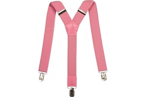 Olata Bretelle Bimbo a Forma di Y, Elastiche, Completamente Regolabili, Facili da Utilizzare per i Bambini, 3 cm (5-12 Anni)