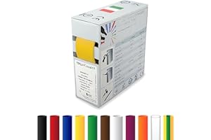 MarketConnect® Guaina Termorestringente Ø 16 mm, L 5mt • GIALLO • MINIBOX 2:1 STANDARD
