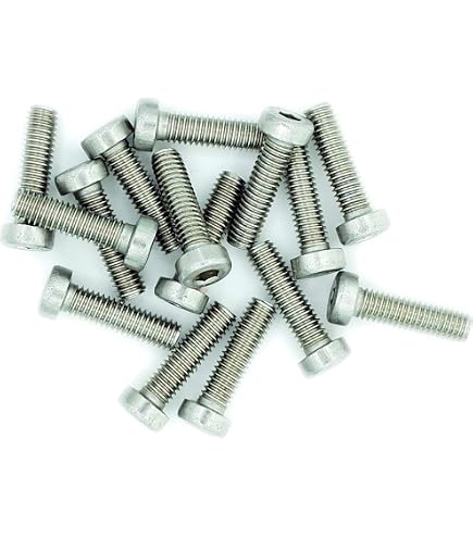 Lot De Boulons Hexagonaux En Acier Inoxydable 304 - Pour Assemblage Meubles