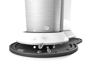 NOBELLGO Silikon Anti-Rutsch Abtropfmatte, Untersetzer kompatibel mit SodaStream Crystal, Unterlage, Auffangschale, Abtropfschale (kompatibel mit SodaStream Crystal, Schwarz)