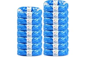 HYOJCWU Lot de 15 Recharge Poubelle à Couches, Poubelles à Couches et Recharge Gran Capacité Antibactérien Anti-odeurs Multicouche, Recharge Poubelle Compatible avec tous types de recharges