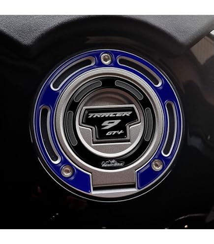 Resin Bike Adesivi Moto 3D Per Yamaha Tracer 9 GT/GT+ 2021-2024 – Blu, Protezione Battitacco Made In Italy