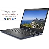 HP Stream 14-cm0045na 14 Inch Laptop - (Blue) (AMD A4-9125 Dual Core, 4 GB RAM, 64 GB eMMC, 1 TB OneDrive and Office 365, 1 Y