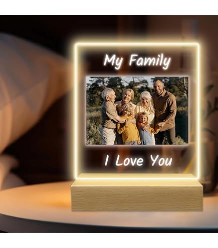 Luce Notturna Amore Infinito Regalo Con Nome per Ragazza O Ragazzo