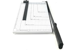 Taglierina A Leva Ideen Mit Herz - Formato A5, Per Carta E Cartone, Compatta E Precisa - Foto 6