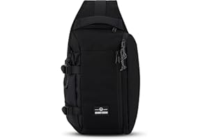 Johnny Urban Slingbag Charlie torba na ramię dla kobiet i mężczyzn, na podróż, wędrówki, do aktywności na świeżym powietrzu, w podróży, odporny na rozerwanie i trwały materiał, kieszeń na butelkę z