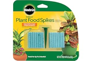 Home-APP Miracle-Gro 300157 Indoor Plant Food 48-Spikes, 2.2-Ounce Garden, Lawn, Supply, Maintenance