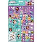 Paper Projects 01.70.22.036 Gabby's Dollhouse Mega Pack | Three types of stickers (about 150 total) | Reusable on non-porous