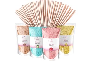 MK MISSKANDY SINCE 2019 Misskandy®-Sucre Barbe à Papa pour machine- Arômes Naturels - Lot de 4 * 160GR (Fraise-Cola-Pomme-Citron) / poudre barbapapa+ 20 Bâtonnets (offerts) - MADE IN FRANCE