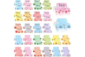 OUTUS 48 Pieces Adhesive Monthly Tabs Planner Stickers, 24 Month Tabs and 24 Blank Tabs Colorful Decorative Monthly Index Tab for Office School Study Planner Stickers and Accessories Journal Organization