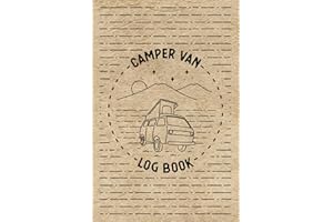 Camper Van Log Book: Camping and Travel Journal
