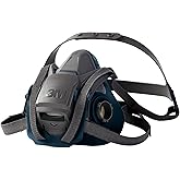 3M 6502 QL Quick Release 6500 Series Half Face Mask (Without Filter)