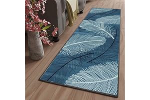 LYYK läufer Teppich rutschfest Brücke Waschbare Geometrische Muster Läufer Flur Teppich für Wohnzimmer Schlafzimmer Küche Flur Brücke, 60x180cm Color17