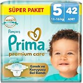 Prima Bebek Bezi Premium Care 5 Numara 42 Adet Ekonomik Paket