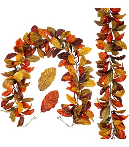 Herbst Girlande Ahornblätter - 1,75m Deko Für Zuhause