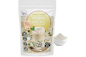 Jasmine Green Tea Bubble Milk Tea Instant 3in1 Powder Mix - 1kg (33 Drinks) | For Boba Tea, Milkshake, Blended Frappe and Bakery | Authentic Taiwan Recipe | No Preservatives by Moriyama Teahouse