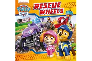 PAW Patrol Rescue Wheels Picture Book: Join Nickelodeon’s PAW Patrol in a new monster truck rescue adventure. The perfect gift for fans aged 4+.