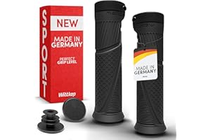 Wittkop Uchwyty rowerowe o innowacyjnej, wielostrefowej konstrukcji, wyprodukowane w Niemczech, ergonomiczna konstrukcja z efektem antypoślizgowym, w tym strefy komfortu i EFC zapewniające optymalną