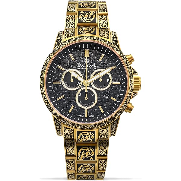 Louis XVI LXVI1431 Orologio Uomo Mirabeau Automatico GMT 41mm 20ATM