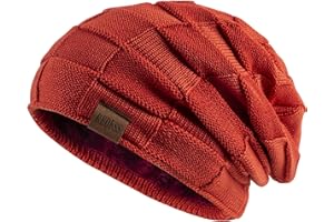 REDESS Czapka Beanie dla mężczyzn i kobiet Zimowe ciepłe czapki Działania Slouchy Grube Czapki Czapki