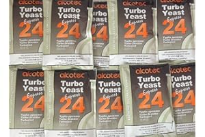 AlcoTec 10 x Express 24 Turbohefe Gärhefe Hefe Wodkahefe Wodka
