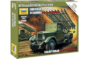 Zvezda - Z6128 - Maquette - Katyusha - Echelle 1:100