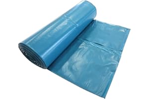 FAMA GBR 250 Müllsäcke 10 Rollen 120 Liter 70x110cm Blau extra stark Typ 85 ca. 85µ stark Abfallsäcke Müllbeutel Laubsäcke