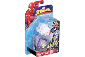 Battle Cubes 37200 Spider-Gwen VS Green Goblin-Battle Fidget Set, czarny