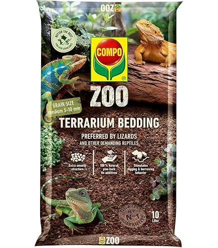 Floragard Terreau Pour Tortues Et Substrat De Terrarium 40 Litres - Litière Naturelle Reptiles