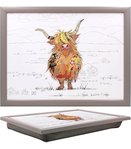 Leonardo Collection Gitarren-Knietablett | Gepolstertes Tablett Mit Kissen Für Essen & Frühstück