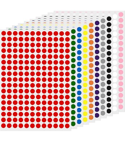 Violet ronde 13 mm stippen stickers zelfklevende markeringspunten