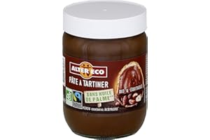 ALTER ECO - Pâte à Tartiner Chocolat Noisettes Bio - Pâte à Tartiner Sans Huile de Palme - 600 g