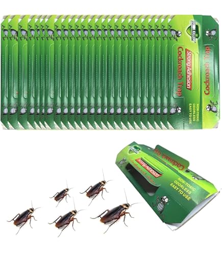 Lot De 30 Pièges à Cafards, Pièges à Cafards, Pièges à Cafards, Lutte Contre Les Cafards, Lutte Efficacement Contre Les Punaises De Lit, Les Cafards, Pièges Adhésifs Pour Le Salon, La Salle