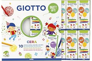 GIOTTO Cera Party Gift - Set Anniversaire Crayons cire