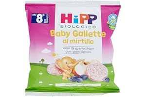 HiPP Baby Gallette al Mirtillo da 8+ Mesi, 30g