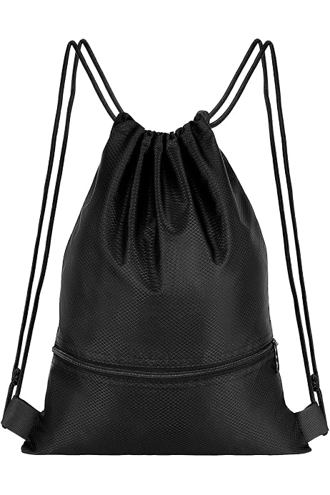 Lot 3 Sacs à Dos Transparents PVC 42x33 Cm – Imperméables, Cordons, Pour Sport, École, Festival