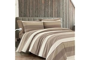 Dorian Home- Set Lenzuola Matrimoniale Cotone 100% Puro, Completo Lenzuola Matrimoniali Sopra 245x290, Lenzuolo con Angoli Sotto 180x200, Federe Cuscino Letto 50x80, Completo Letto Morbido Certificato