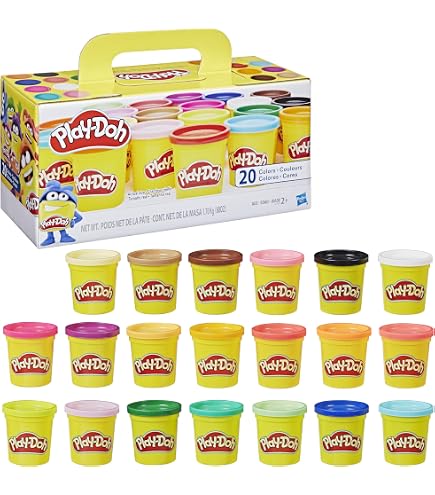 KOMABLEN Kit Pâte à Modeler Dinosaure – 18 Pièces – Moules Œufs Dino – Cadeau Enfants 3-6 Ans