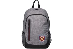 FOCO Premier League SPL Football Fan Heather Grey Backpack Rucksack School Bag